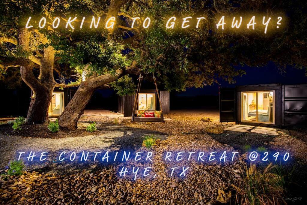 The Container Retreat @ 290 Wine Trail #10 Welcome Friends! Hye المظهر الخارجي الصورة